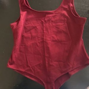 COPY - Iris maroon plus size bodysuit